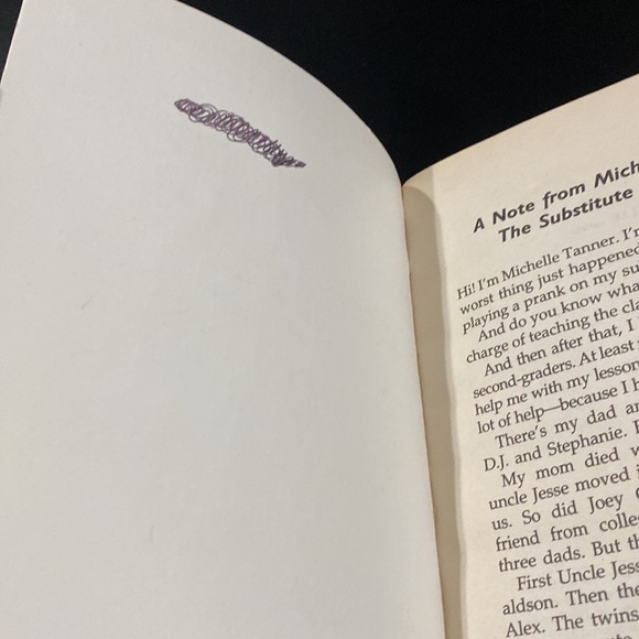 Full House Michelle #12: The Substitute Teacher by Cathy East Dubowski - Novel - Picture 5 of 6